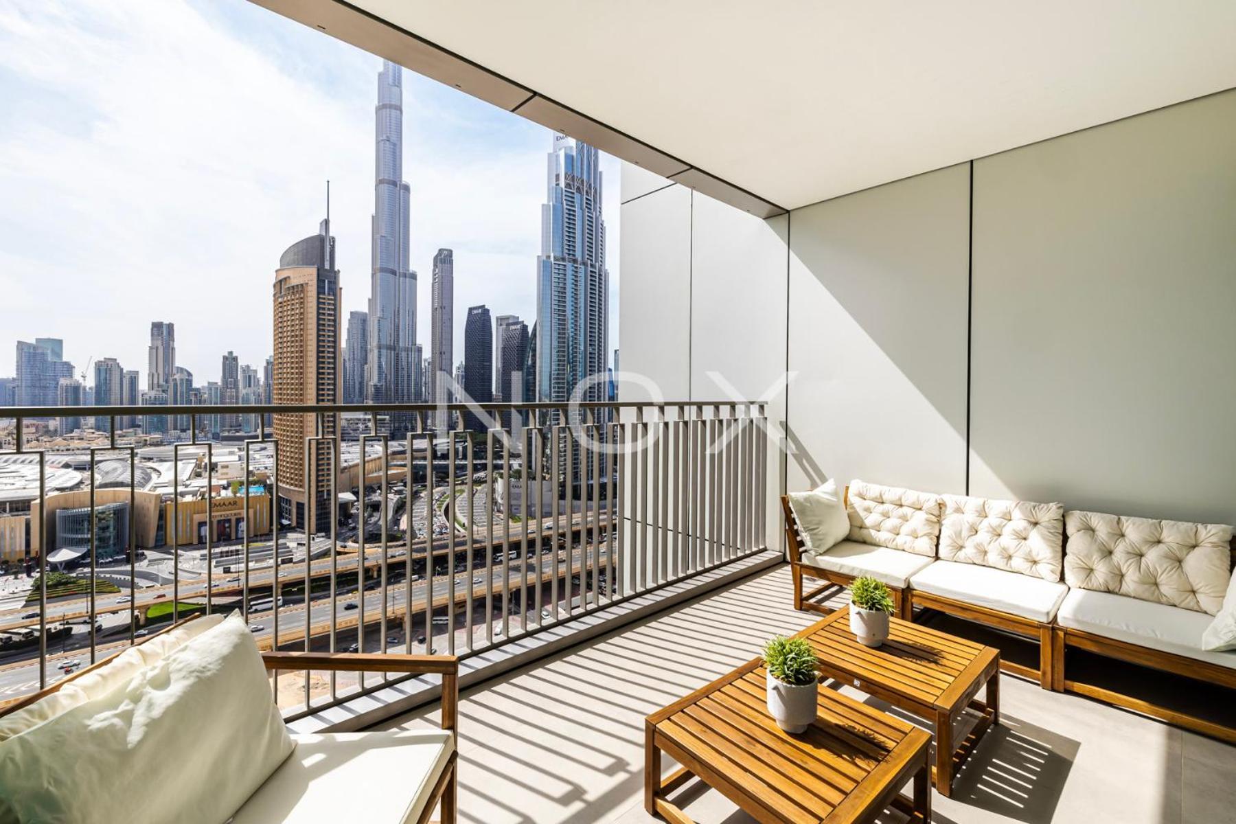 Apartment 3br Maid Downtown Views Burj Khalifa View *